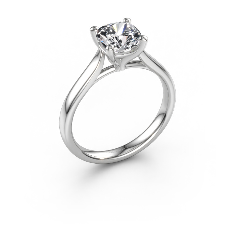 Bild av Förlovningsring Mignon cus 1 585 vitt guld Diamant 1.50 crt