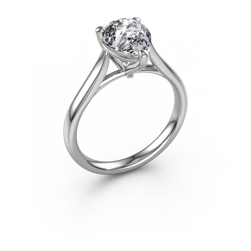Bild von Verlobungsring Mignon PER 1 950 Platin Lab-grown Diamant 2.10 crt