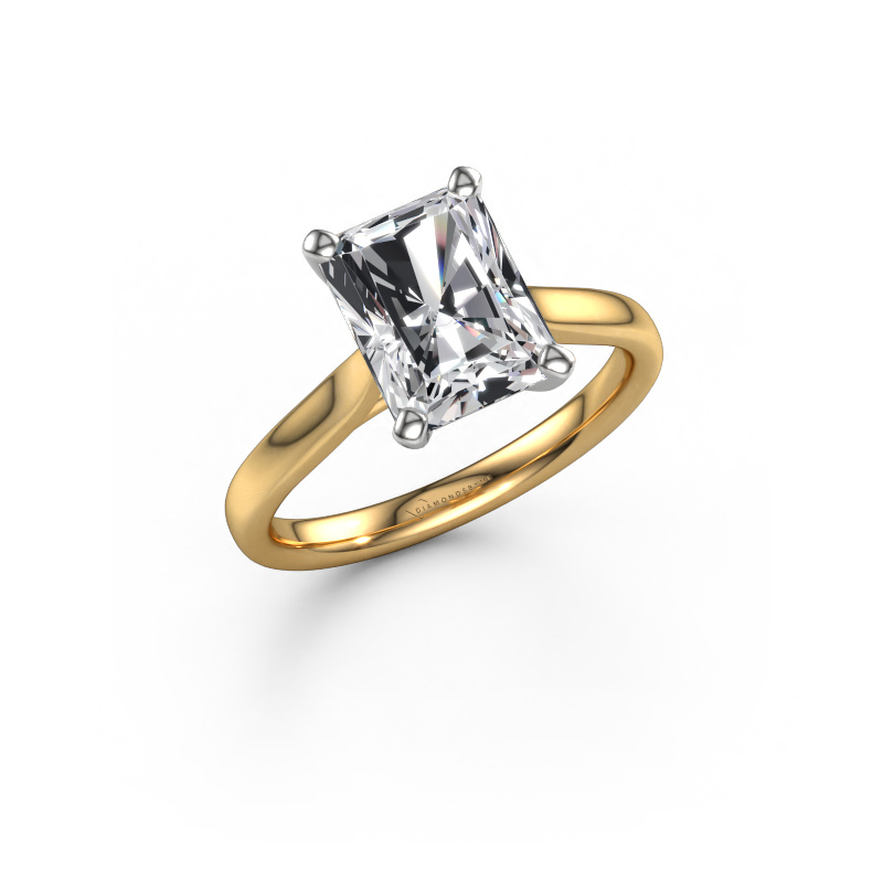 Image of Engagement ring Mignon RAD 1 585 gold Diamond 2.50 crt