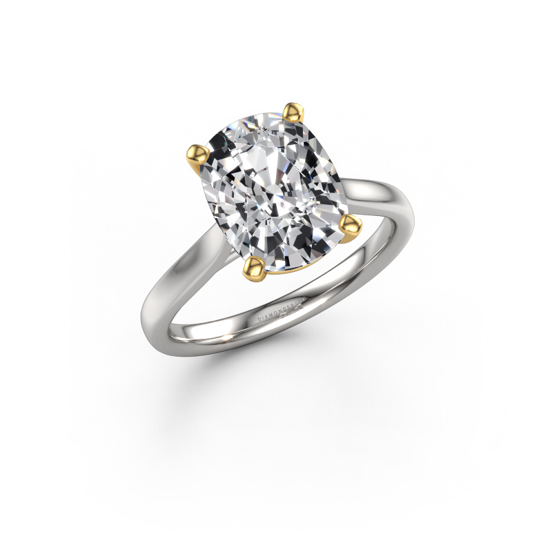 Image of Engagement ring Mignon CSH 1 585 white gold Lab-grown diamond 3.50 crt