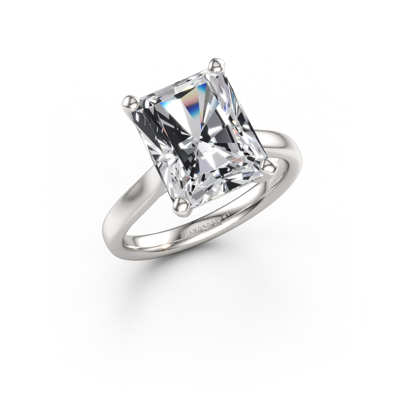 Immagine di Anello di fidanzamento Mignon RAD 1 950 platino Diamante lab grown 5.05 crt