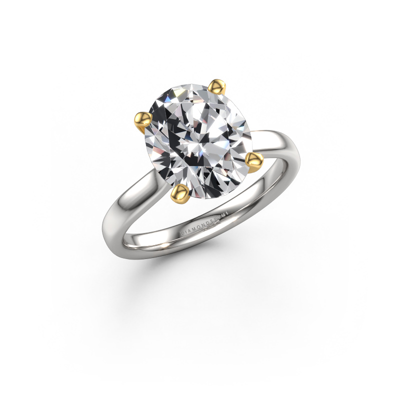 Bild von Verlobungsring Mignon OVL 1 585 Weißgold Lab-grown Diamant 3.85 crt