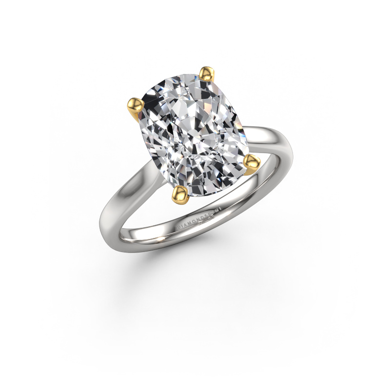 Image of Engagement ring Mignon CSH 1 585 white gold Lab-grown diamond 4.50 crt