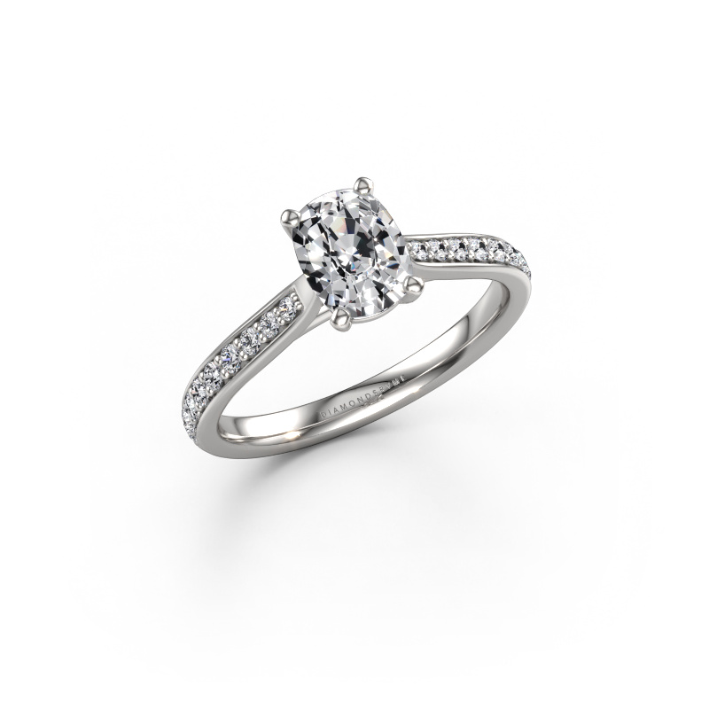 Image of Engagement ring Mignon CSH 2 950 platinum Lab-grown diamond 1.239 crt