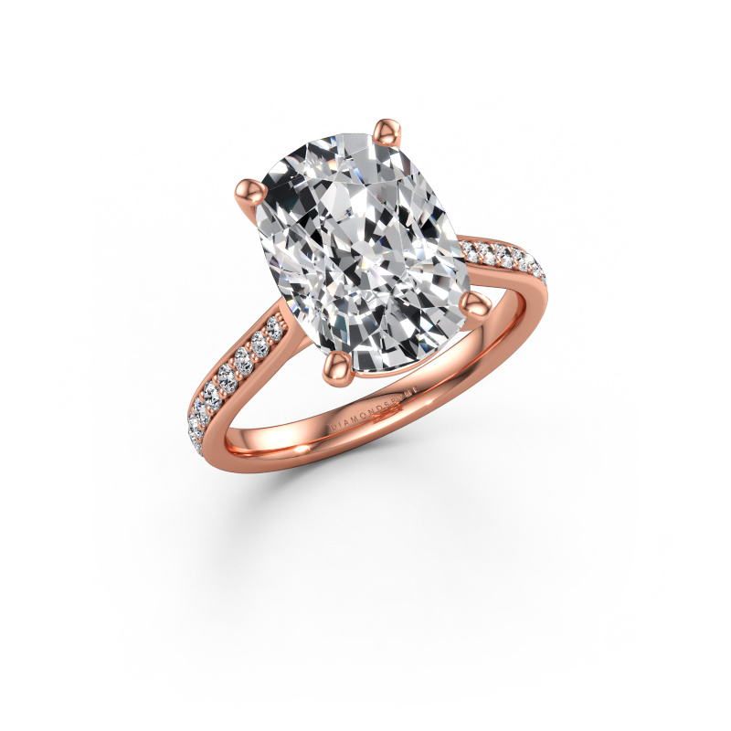Immagine di Anello di fidanzamento Mignon CSH 2 585 oro rosa Diamante lab grown 5.249 crt
