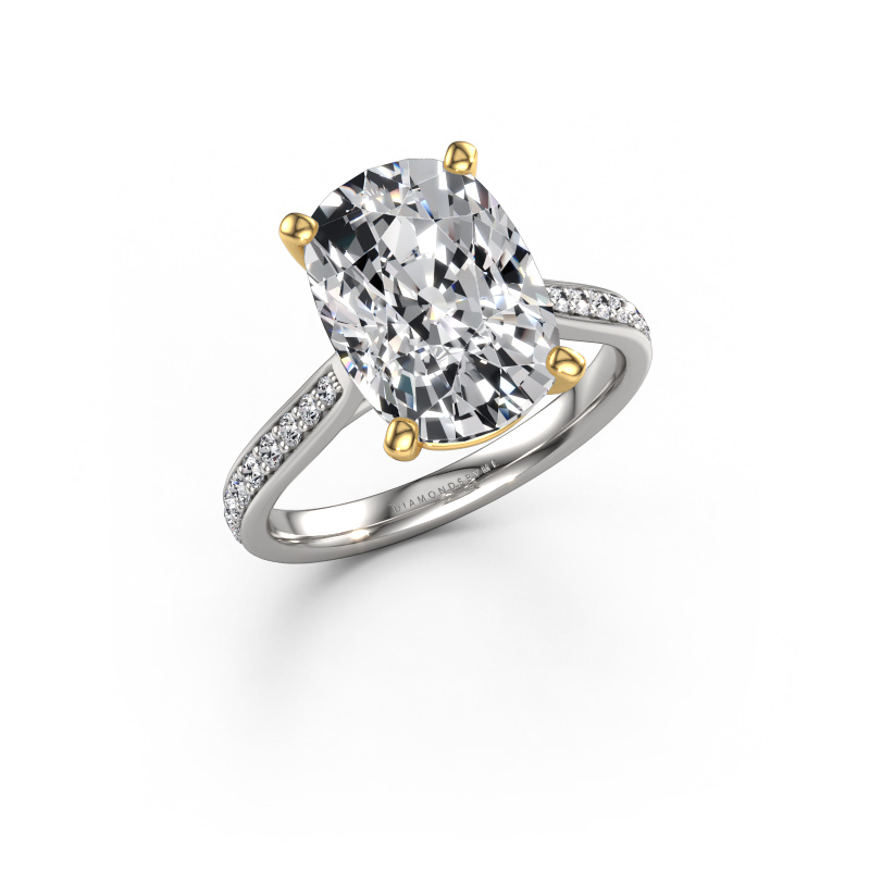 Image of Engagement ring Mignon CSH 2 585 white gold Lab-grown diamond 5.249 crt