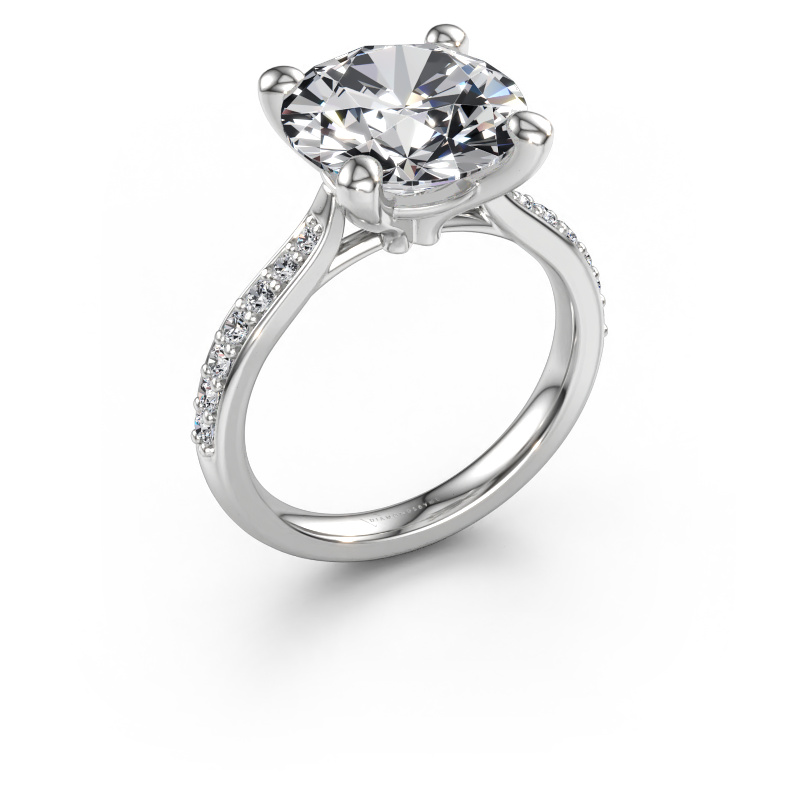 Bild av Förlovningsring Mignon RND 2 585 vitt guld Labbodlad diamant 5.254 crt