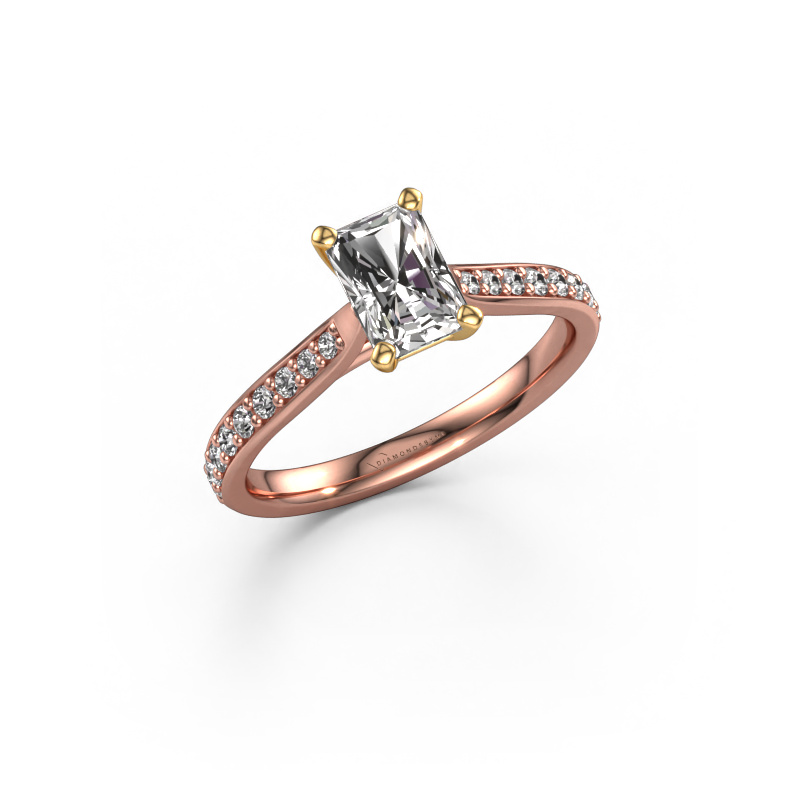 Bild von Verlobungsring Mignon rad 2 585 Roségold Lab-grown Diamant 0.989 crt