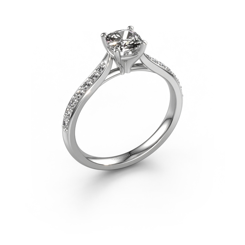 Image of Engagement ring Mignon cus 2 950 platinum Diamond 0.889 crt