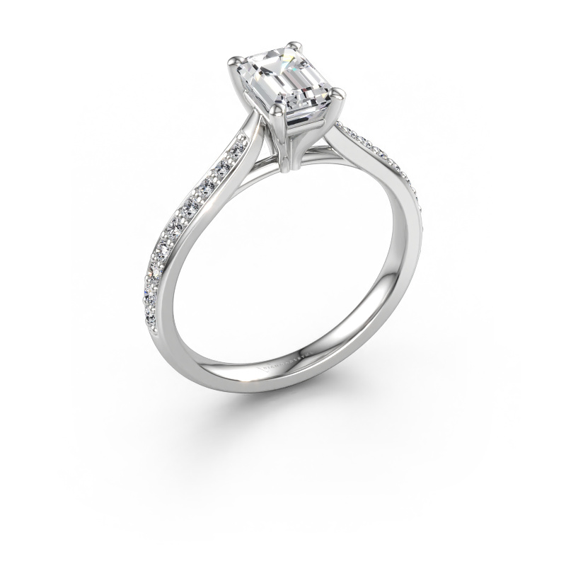 Afbeelding van Verlovingsring Mignon EME 2 950 platina Diamant 1.139 crt