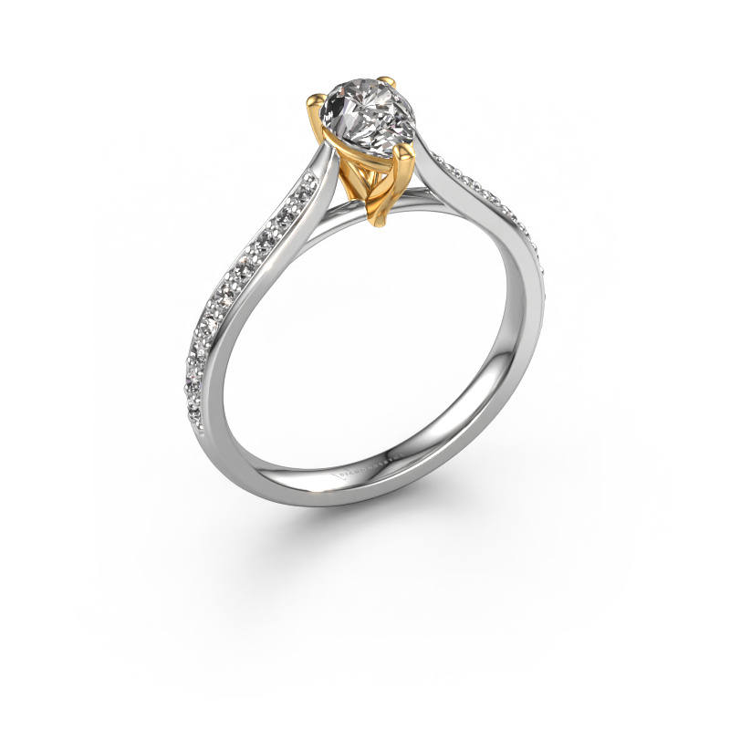 Bild von Verlobungsring Mignon per 2 585 Weißgold Lab-grown Diamant 0.739 crt