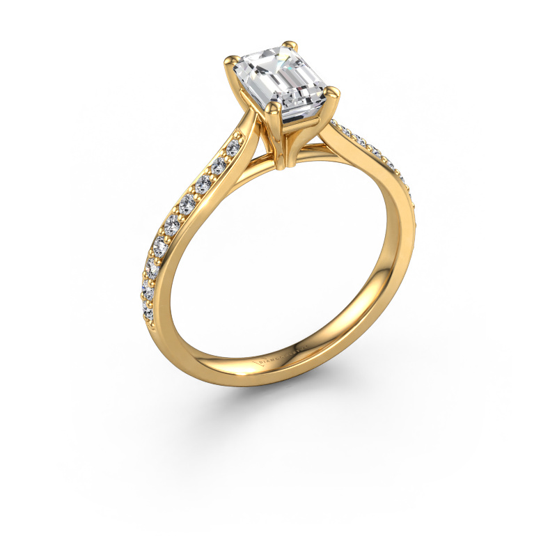 Image of Engagement ring Mignon EME 2 585 gold Diamond 1.139 crt