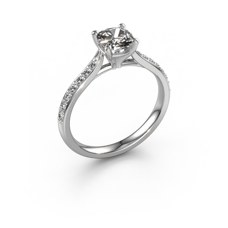 Image of Engagement ring Mignon cus 2 950 platinum Diamond 1.189 crt