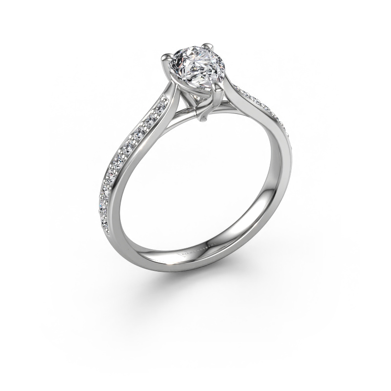Image of Engagement ring Mignon PER 2 950 platinum Diamond 0.889 crt