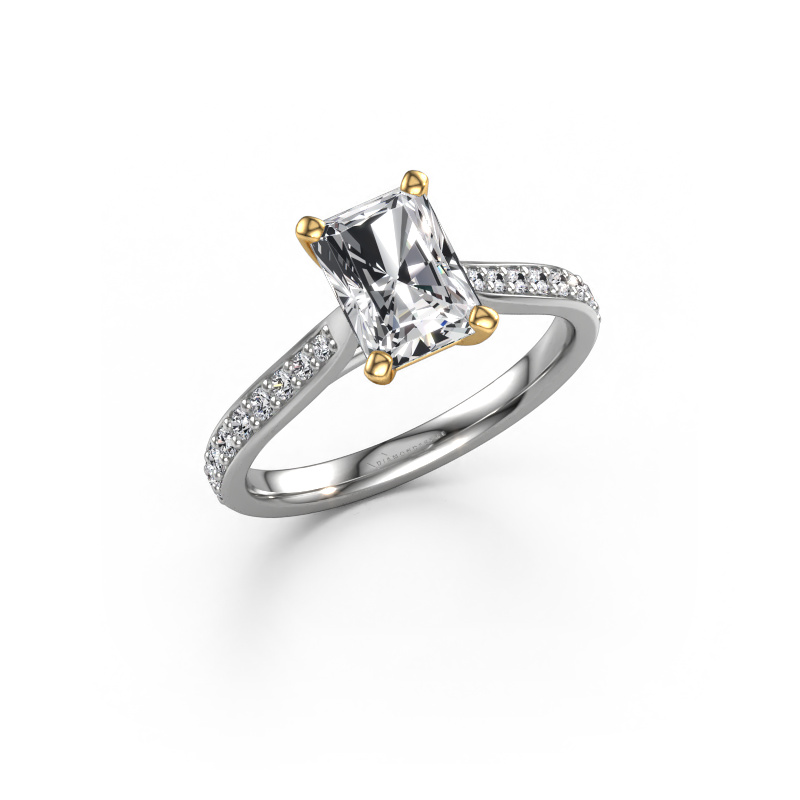 Bild von Verlobungsring Mignon RAD 2 585 Weißgold Diamant 1.739 crt