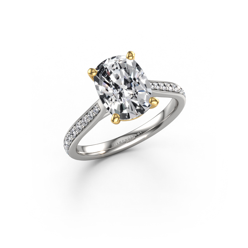 Image of Engagement ring Mignon CSH 2 585 white gold Lab-grown diamond 2.739 crt