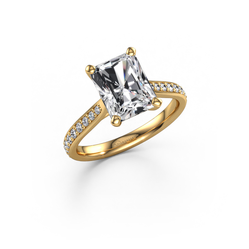 Image of Engagement ring Mignon RAD 2 585 gold Diamond 2.739 crt