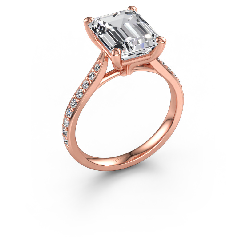 Bild av Förlovningsring Mignon EME 2 585 roséguld Diamant 3.739 crt