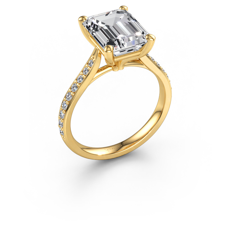 Immagine di Anello di fidanzamento Mignon EME 2 585 oro Diamante lab grown 3.739 crt