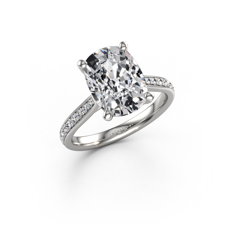 Image of Engagement ring Mignon CSH 2 950 platinum Lab-grown diamond 4.239 crt