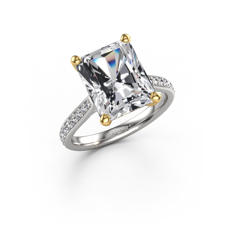 Bild von Verlobungsring Mignon RAD 2 585 Weißgold Lab-grown Diamant 5.289 crt