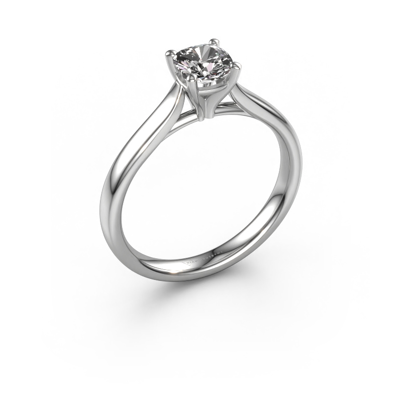 Afbeelding van Verlovingsring Mignon cus 1 950 platina Diamant 0.70 crt