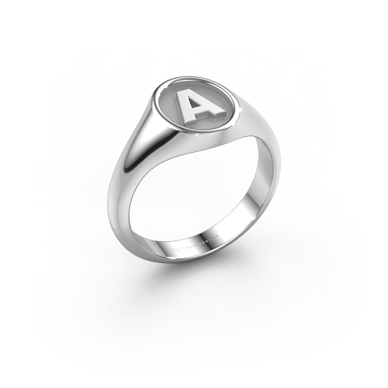Image of Signet ring Milan 950 platinum