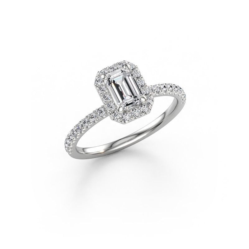 Immagine di Anello di fidanzamento Miranda EME 585 oro bianco Diamante 1.074 crt