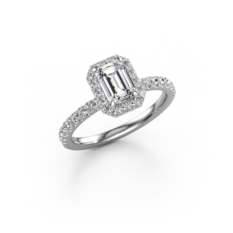 Image of Engagement ring Miranda EME 950 platinum Diamond 1.320 crt