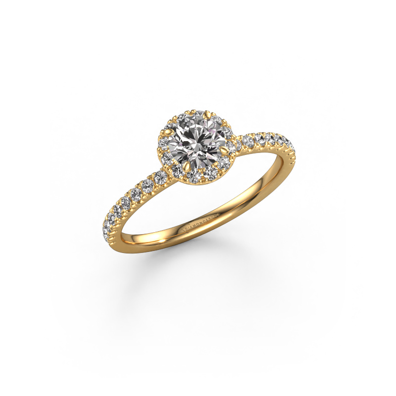 Image of Engagement ring Miranda rnd 585 gold Diamond 0.86 crt