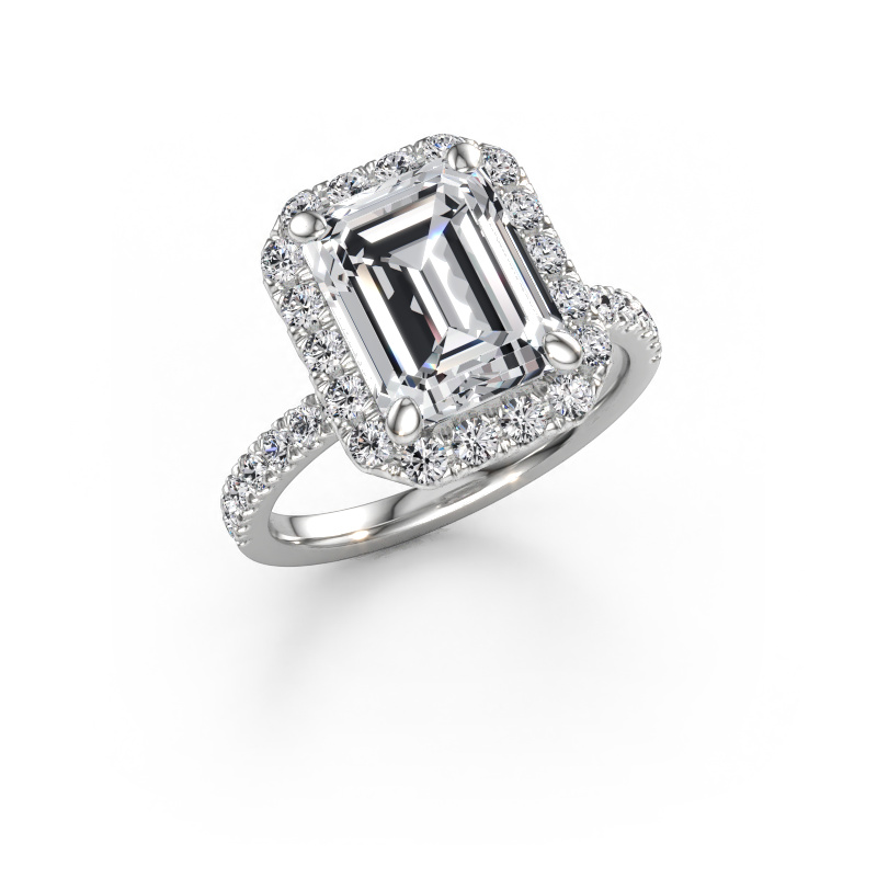 Immagine di Anello di fidanzamento Miranda EME 585 oro bianco Diamante 4.47 crt