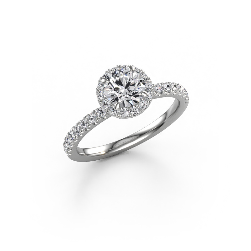 Bild von Verlobungsring Miranda RND 950 Platin Lab-grown Diamant 1.17 crt