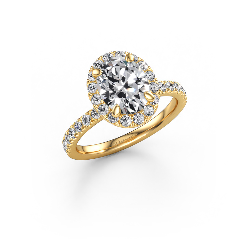 Bild von Verlobungsring Miranda OVL 585 Gold Diamant 2.488 crt