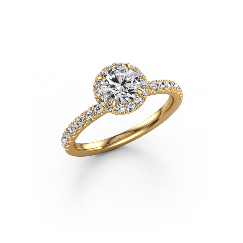 Image of Engagement ring Miranda RND 585 gold Diamond 1.17 crt
