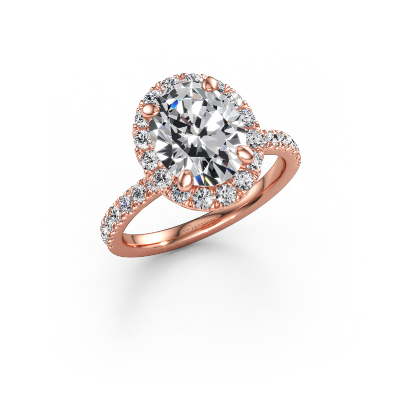 Bild von Verlobungsring Miranda OVL 585 Roségold Diamant 3.50 crt