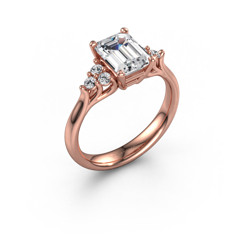 Bild von Verlobungsring Monika EME 585 Roségold Diamant 1.93 crt