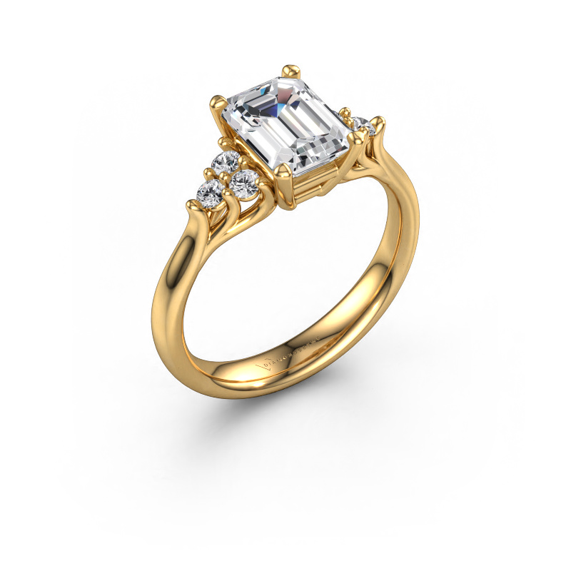 Image of Engagement ring Monika EME 585 gold Lab-grown diamond 1.93 crt