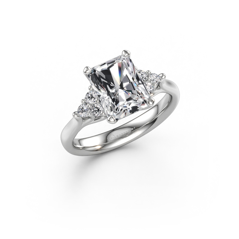 Immagine di Anello di fidanzamento Monika RAD 585 oro bianco Diamante 2.68 crt