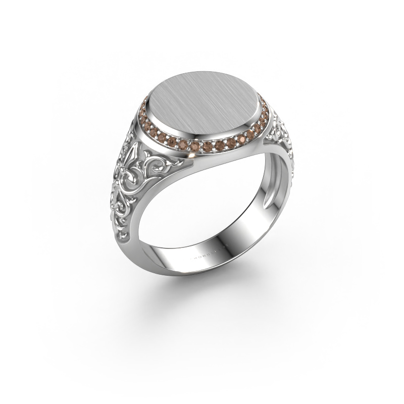 Bild von Siegelring Moor 1 585 Weißgold