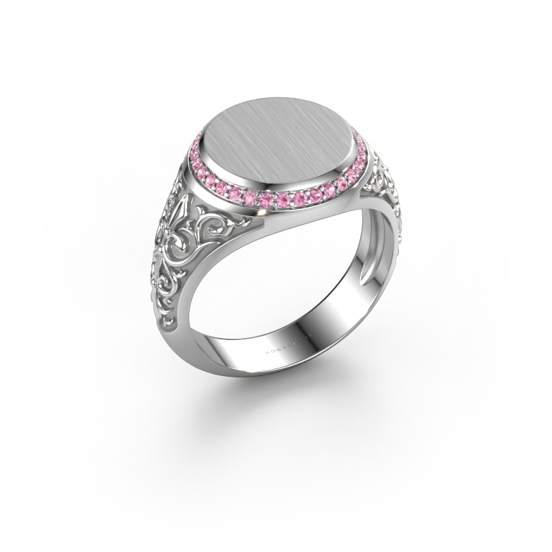 Image of Signet ring Moor 1 950 platinum