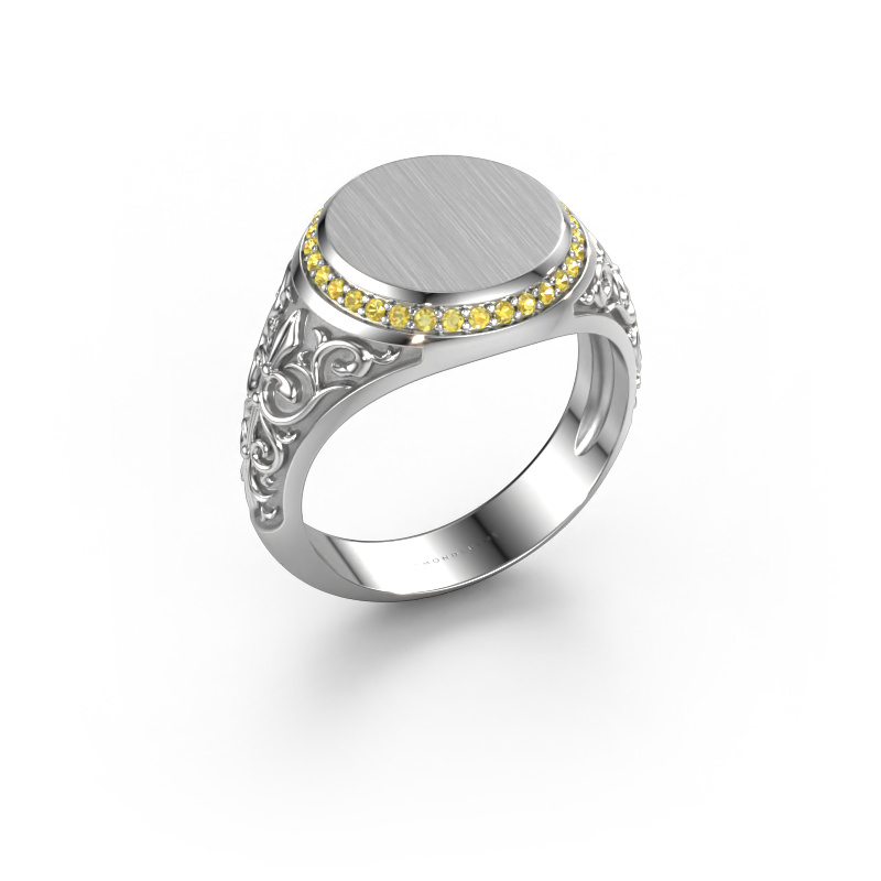 Bild von Siegelring Moor 1 950 Platin