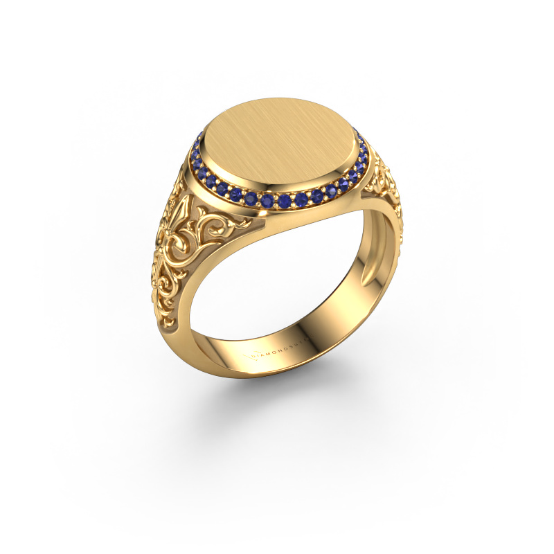 Image of Signet ring Moor 1 585 gold