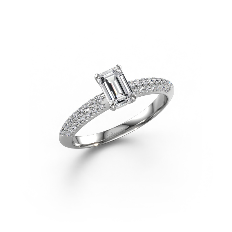 Bild von Verlobungsring Morane EME 950 Platin Lab-grown Diamant 0.977 crt
