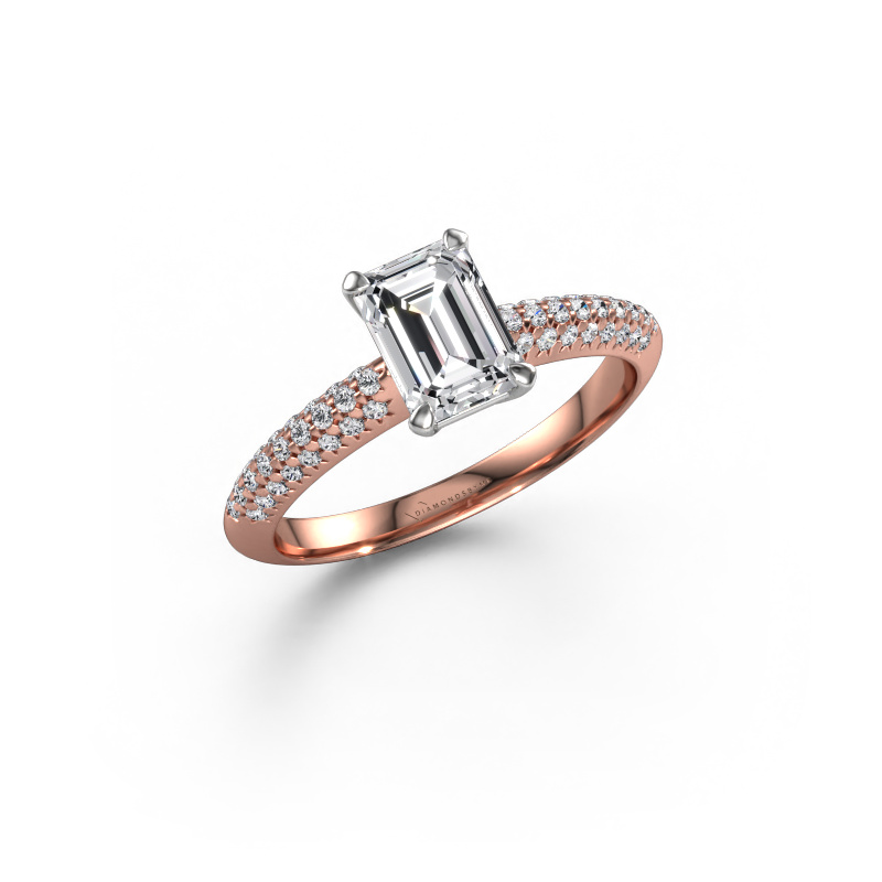 Bild von Verlobungsring Morane EME 585 Roségold Lab-grown Diamant 1.427 crt