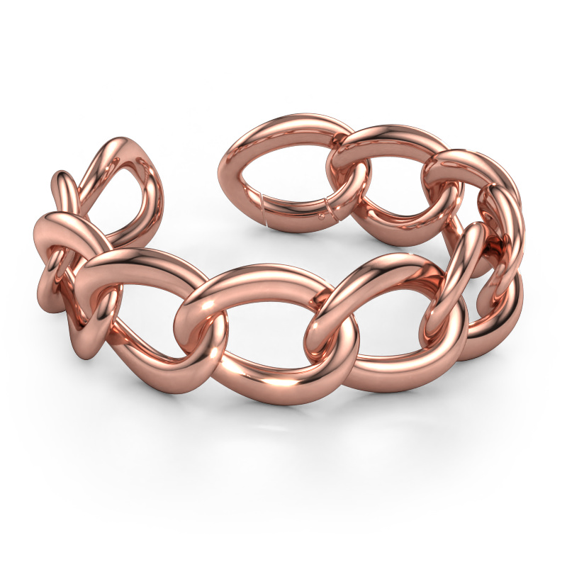 Image of Bracelet Myrl 25mm Solid - 585 rose gold