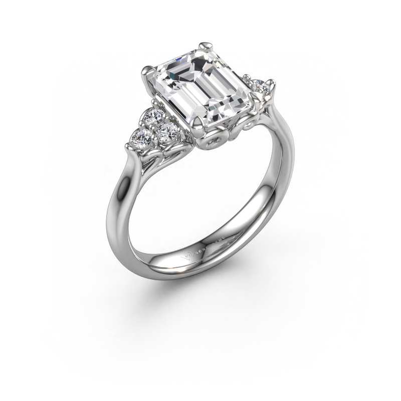 Bild von Verlobungsring Myrna EME 950 Platin Lab-grown Diamant 2.68 crt