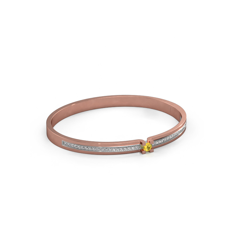 Bild von Armband Myrthe 585 Roségold Gelb Saphir 4 mm