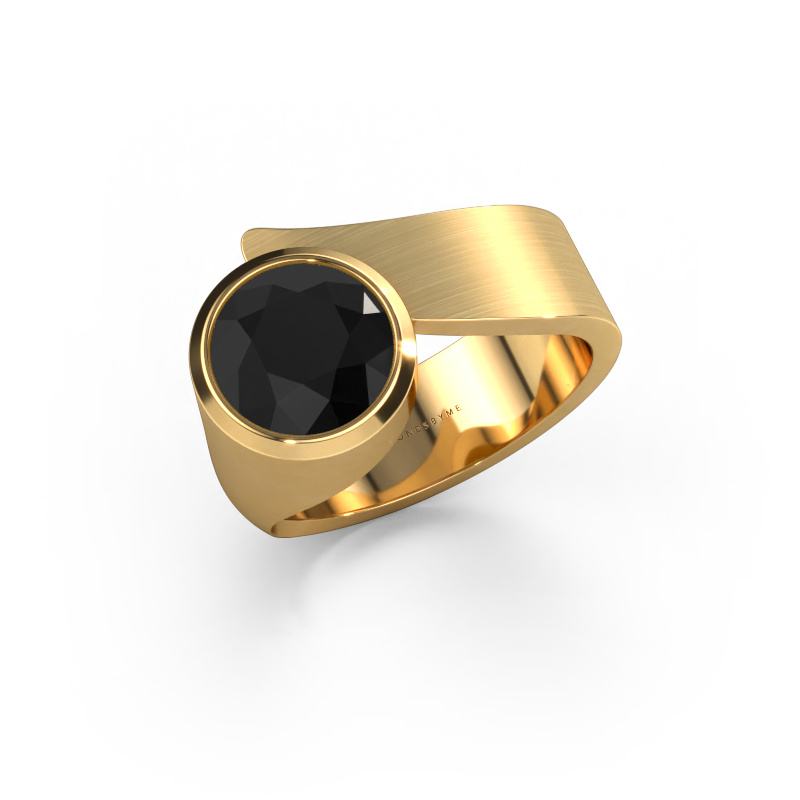 Image of Ring Nakia 585 gold Black diamond 2.40 crt