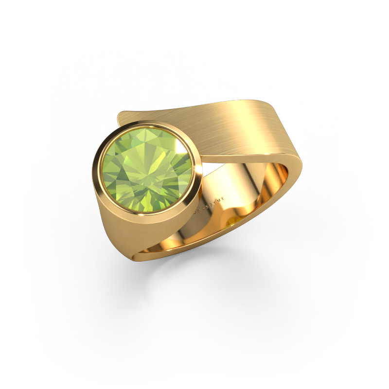 Bild von Ring Nakia 585 Gold Peridot 8 mm