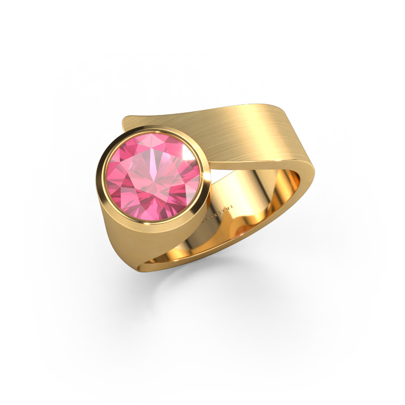 Bild von Ring Nakia 585 Gold Pink Saphir 8 mm